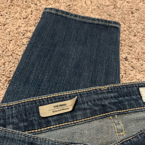 AG “Nikki” Relaxed Skinny in Medium Blue - Picture 8 of 12